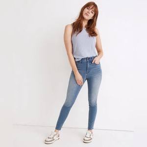 MADEWELL Curvy Roadtripper Supersoft Jeggings Jeans in Sunbury Wash Size 30